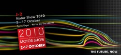 Karte für den Pariser Automobilsalon