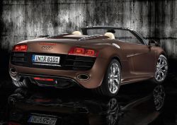 Audi R8 Spyder - oben ohne