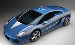 Lamborghini der italienischen Polizei - vorher