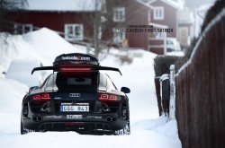 Jon Olsson’s neuer Skilift ist ein schwarzer Audi R8