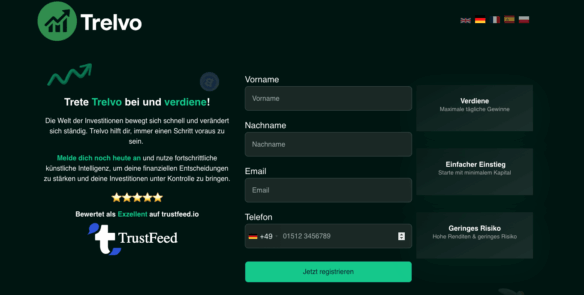 Trelvo Website